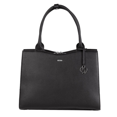 Straight Line Black 15.6" Slim Fit