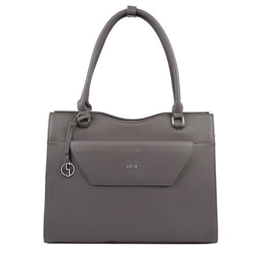 elegante laptoptasche mit herausnehmbarer clutch aus synthetik von socha für damen