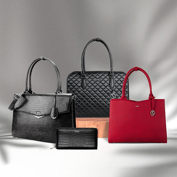 socha taschenkollektion aus leder und feinsynthetik